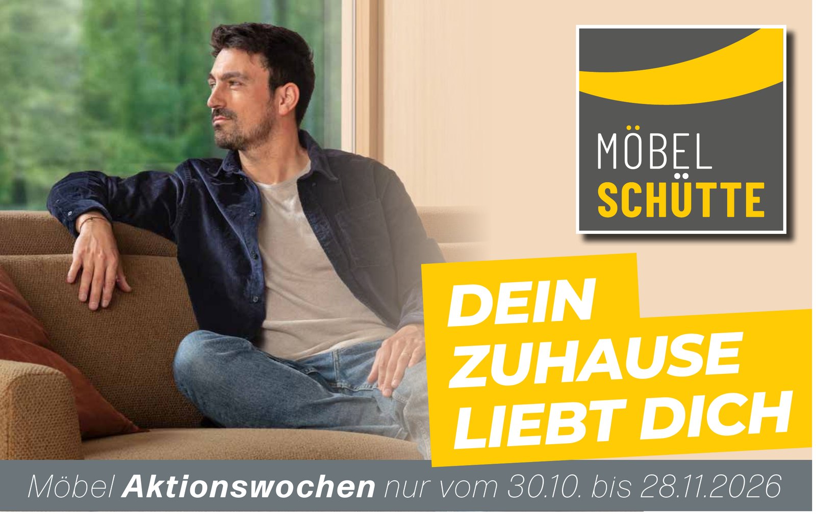 Prospekt Möbel Aktionswochen 30.10. bis 28.11.2026 bei Möbel Schütte in Twistringen